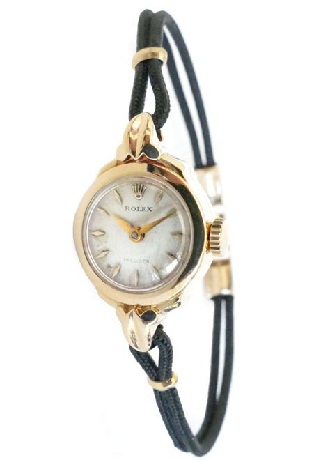 vintage ladies 18k yellow gold cocktail rolex|Ladies 18k Gold Rolex Watch .